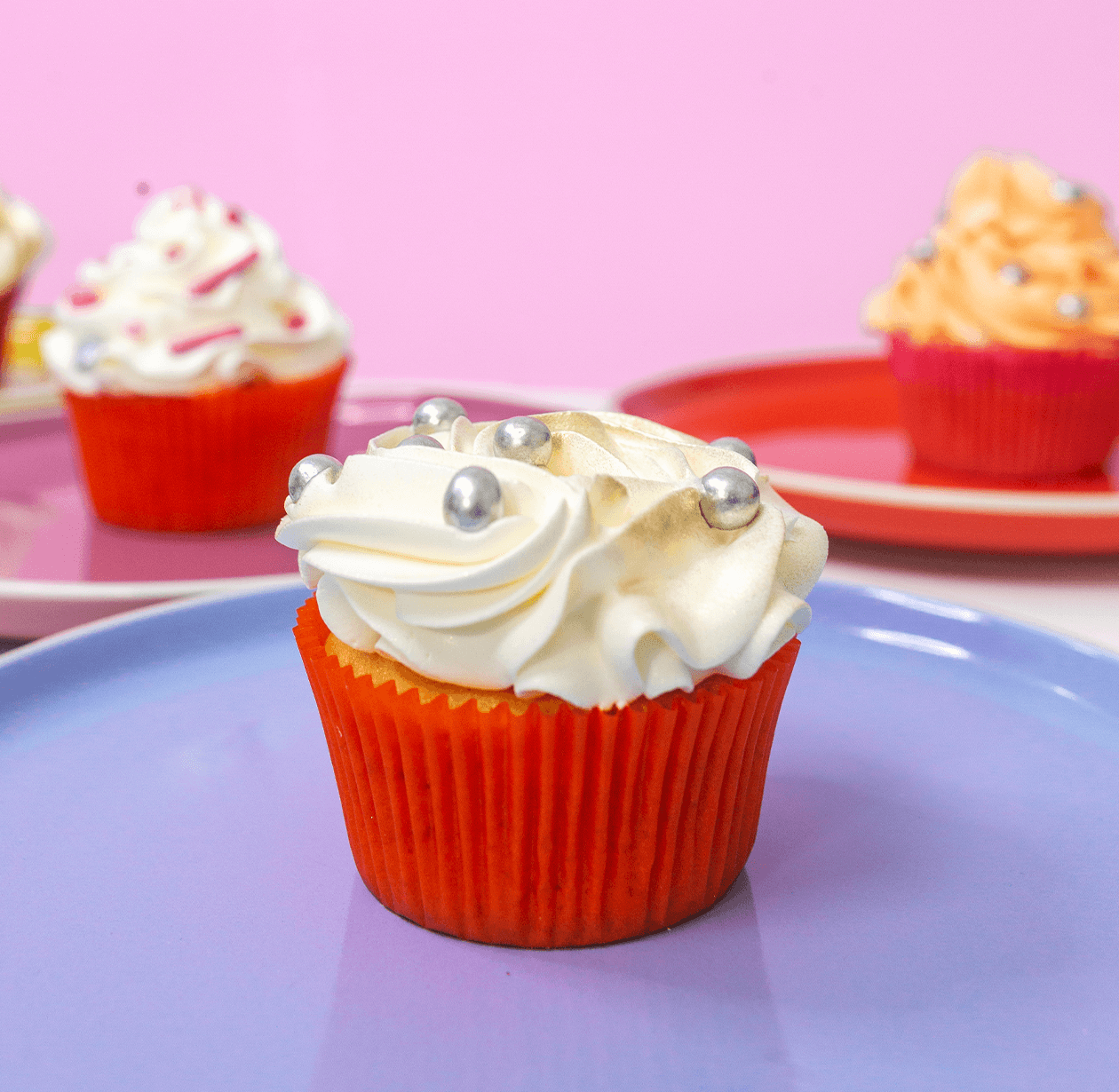 Cupcake Perla Blanca